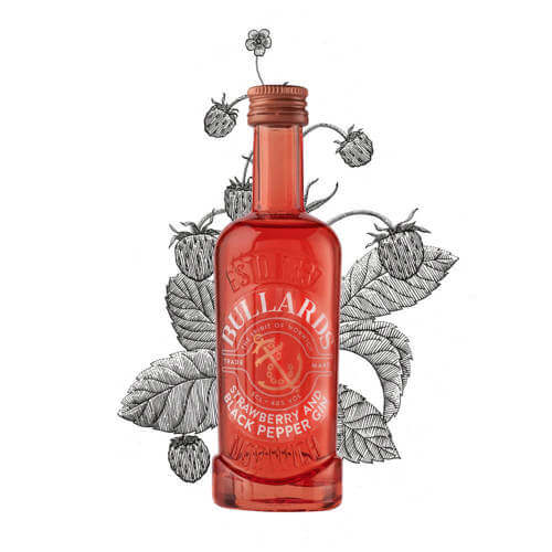 Strawberry & Black Pepper Gin 5cl Miniature